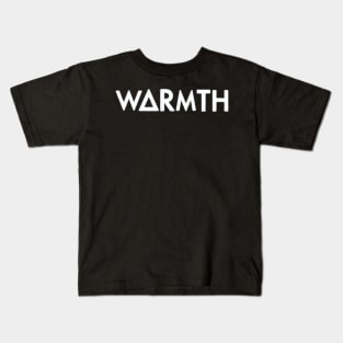 warmth (white) Kids T-Shirt